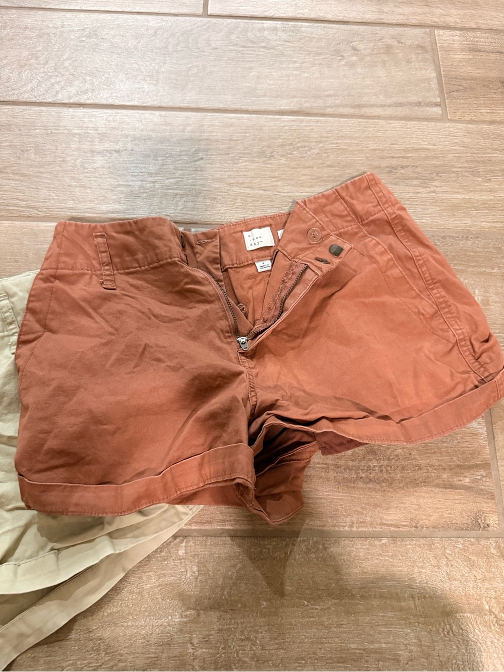 a new day Rust Orange Chino Shorts